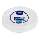 Choice 7 Plastic Plates 50's