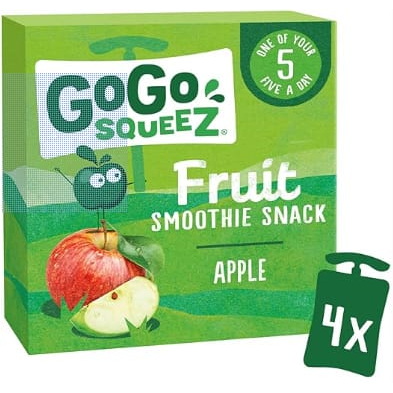 GoGo Squeez Apple 4x90gr
