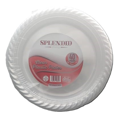 Splendid 7 Clear Plates 40's