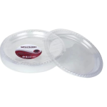 Splendid Clear Plastic Plates 9'' 40's