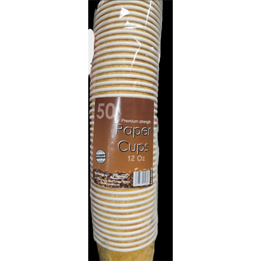 Phoods 12oz Paper Cups 50's