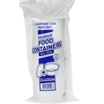 Seal Pro Plastic Containers 8oz 24pk