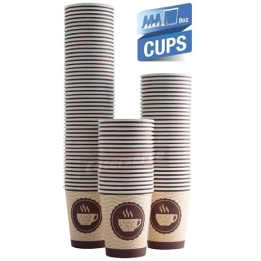 Choice 8oz Paper Cups 50's