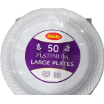 Shefa Platinium Large Plate 50pk