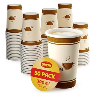 Shefa 10oz Paper Cups 50's