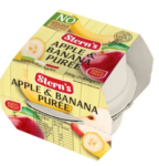 Stern's Apple Bnana Puree 2pk