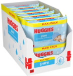 Huggies Pure Baby Wipes 72's
