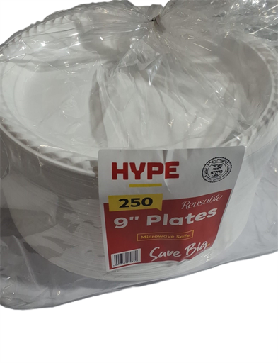 Hype 9'' Plates 250's