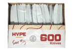 Hype Reusable Plastic Knives 600's