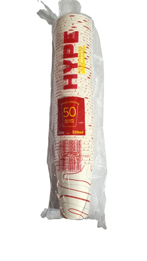 Hype 12oz Paper Cups 50's