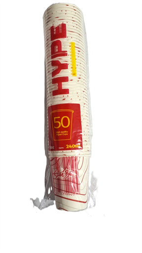 Hype 8oz Paper Cups 50's