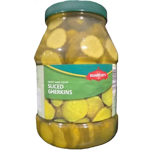 Rumplers S&S Sliced Gherkins 2300ml