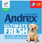 Andrex Classic Clean Washlets 4pk